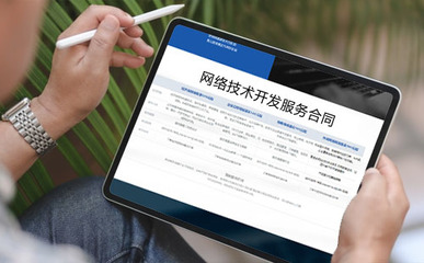 網(wǎng)絡(luò)技術(shù)開發(fā)服務(wù)合同（網(wǎng)絡(luò)技術(shù)服務(wù)）